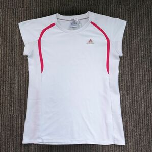 adidas 半袖Tシャツ CLIMACOOL　UVケア　Mサイズ アディダスTシャツ