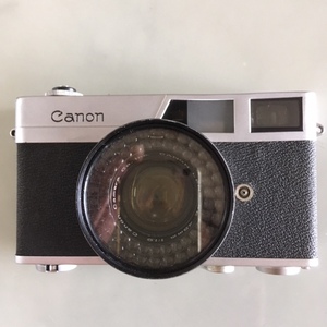 Ｃａｎｏｎ　　Ｃａｎｏｎｅｔ　超クラシックレトロカメラ　専用レザーケース付属（USED）