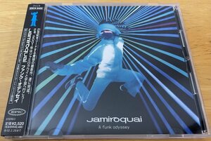 ◎JAMIROQUAI / A Funk Odyssey (5th) ※国内盤SAMPLE CD /初回限定ステッカー、帯、解説・歌詞・対訳付【 EPIC ESCA-8400 】2001/8/29発売