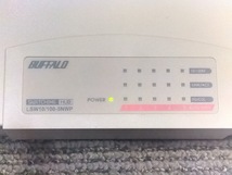 BUFFALO ハブ　スイッチングHUB　５ポートモデル　LSW10/100-5NWP　バッファロー　_画像5