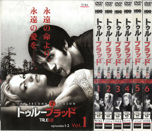 コ00015/トゥルーブラッド　シーズン2/全6巻セット/レンタル落ち/中古DVD/出演者等　アンナ・パキン　スティーヴン・モイヤー