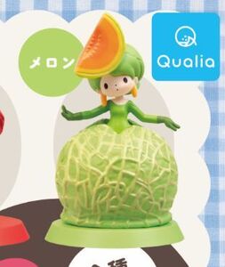 【即決】メロン　くだものファッション　スタンドフィギュア　Qualia　クオリア ガチャ 