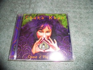 y142 CD Chaka Khan （チャカ・カーン） Come 2 My House 日本語解説対訳書付 盤特に目立った傷はありません1998年版