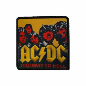 AC/DC パッチ／ワッペン エーシーディーシー Highway To Hell Alt Colour