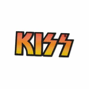 KISS アイロンパッチ／ワッペン キッス Cut-Out Logo