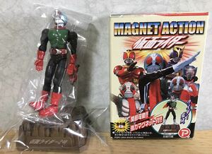 即決 新品未開封 仮面ライダー マグネットアクション 仮面ライダー2号