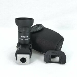 〇中古品〇Canon キャノン ファインダー ANGLE FINDER C ケース付き