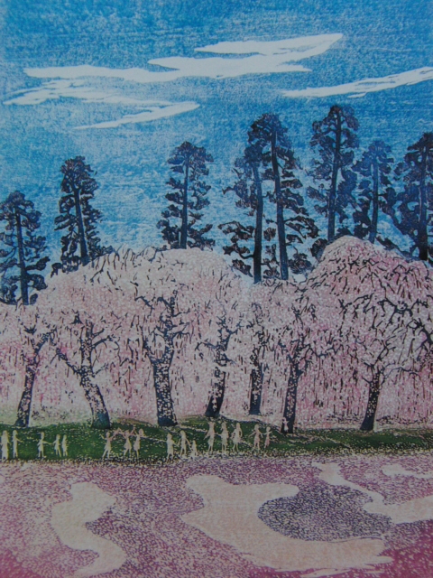 हिरोशी अबो, [सकुरा माई के राफ्टमास्टर्स], एक दुर्लभ कला पुस्तक से, अच्छी हालत में, उच्च गुणवत्ता वाले फ्रेम के साथ एकदम नया, मुफ़्त शिपिंग, जापानी पेंटिंग चेरी ब्लॉसम, चित्रकारी, तैल चित्र, प्रकृति, परिदृश्य चित्रकला