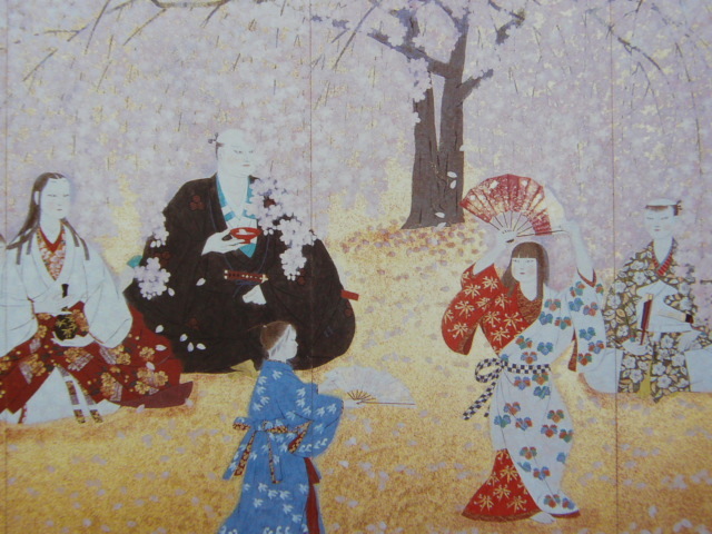 Morita Kohei, [Lamentations du printemps], Extrait d'un livre d'art rare, En bonne condition, Tout neuf avec un cadre de haute qualité, livraison gratuite, Peinture japonaise fleur de cerisier, Peinture, Peinture à l'huile, Nature, Peinture de paysage