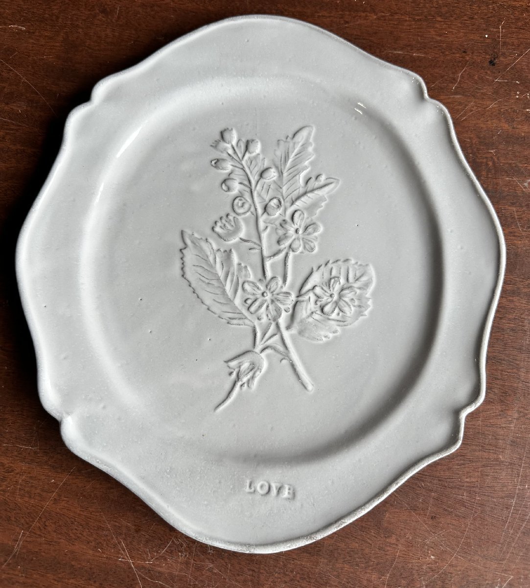 100％本物保証！ Astier Villatte Plate de Small de Villatte ローマ