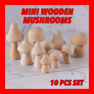  mushroom mushrooms .. . wooden new goods .. . handmade hand made interior ornament wood wooden .. . tolepainting 