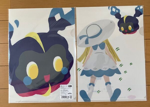 ポケモンタイム コスモッグ&リーリエ A4クリアファイル 2枚セット