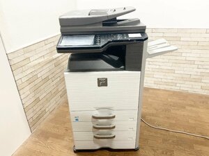 SHARP シャープ A3フルカラー複合機 カウンター9087枚 MX-2517 コピー機 FAX プリンター スキャナー 4段 動作確認済 中古トナー付 現状品