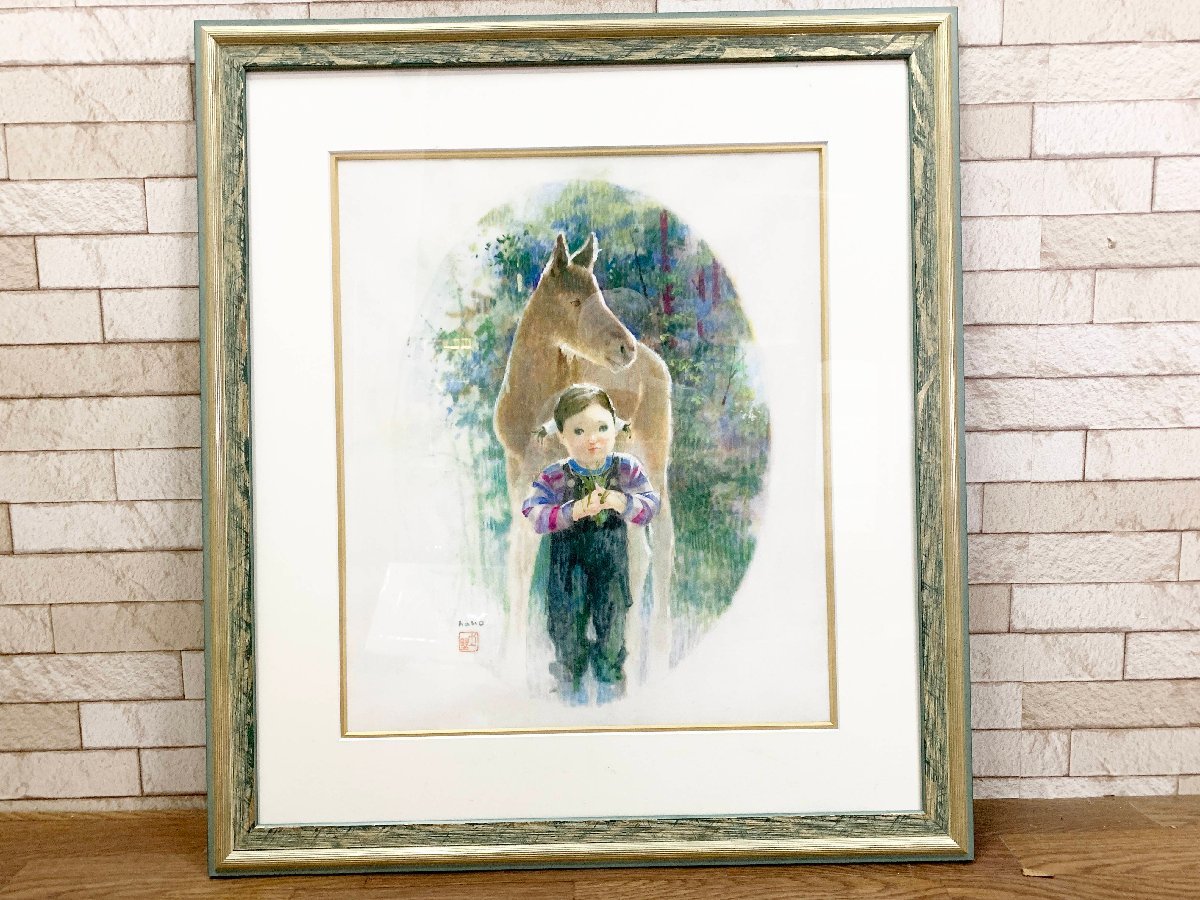 年最新Yahoo!オークション  馬 絵画人物画の中古品・新品・未