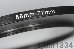 58-77mm ステップアップリング 新品