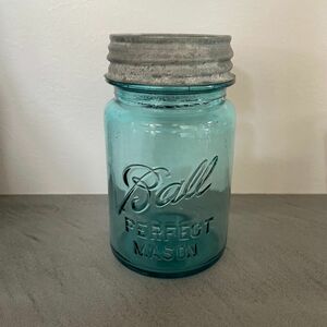 ヴィンテージ アンティーク　Mason jar メイソンジャー　Ball 瓶