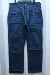 ab0820/ササフラス G.D.U.デニムパンツ SASSAFRAS G.D.U. Pants