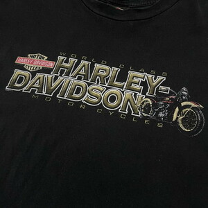 USA製 00年代 Harley-Davidson ハーレーダビッドソン 両面プリント Tシャツ メンズL