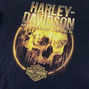 00年代 Harley-Davidson ハーレーダビッドソン 両面プリント Tシャツ メンズM相当