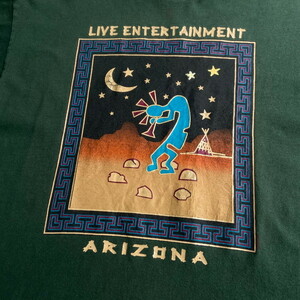 90年代 ARIZONA ココペリ スーベニア アートプリント Tシャツ メンズL