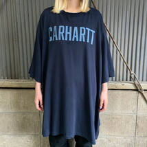 スーパービッグサイズ Carhartt カーハート ロゴプリントTシャツ メンズ4XL_画像2