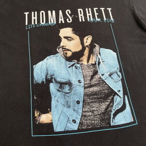 THOMAS RHETT トーマスレット 2018 ツアー アーティスト バンドTシャツ メンズL