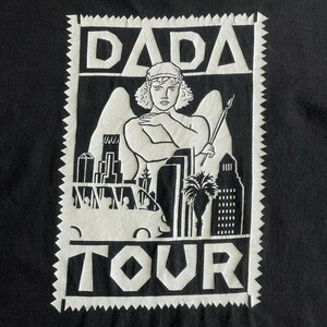 90年代 DADA TOUR アート バックプリントTシャツ メンズXL