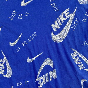 NIKE ナイキ ロゴプリント オールオーバープリント Tシャツ メンズL