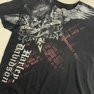 Harley-Davidson ハーレーダビッドソン 両面プリントTシャツ メンズ2XL