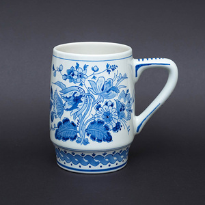  giraffe biya mug collection (1988 year ) Royal * Dell fto( Dell fto blue )