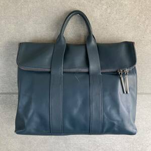 3.1 Phillip Lim / 31 HOUR BAG Hour сумка кожа большая сумка темно-синий мужской натуральная кожа s Lee one Philip обод 