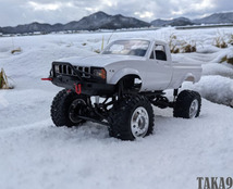 ラジコンカー ハイラックスタイプ 1/16 組立完成品 ロッククローリング ４WD カスタム可能 オフロード バッテリー付き WPL C-24-1 ホワイト_画像5