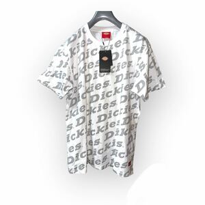 Dickies ディッキーズ　半袖Tシャツ ホワイト　総柄　Lサイズ　新品未使用