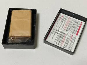 Leather Works CHAOS LWC(Z) エルク 革 ダブルバッド 革巻き ZIPPO 展示未使用品