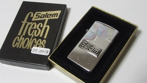 Salem セーラム ヴィンテージ 1991年 ZIPPO 展示未使用品 　