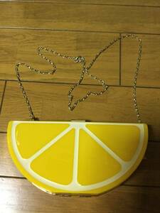  beautiful goods lemon type shoulder & clutch back 