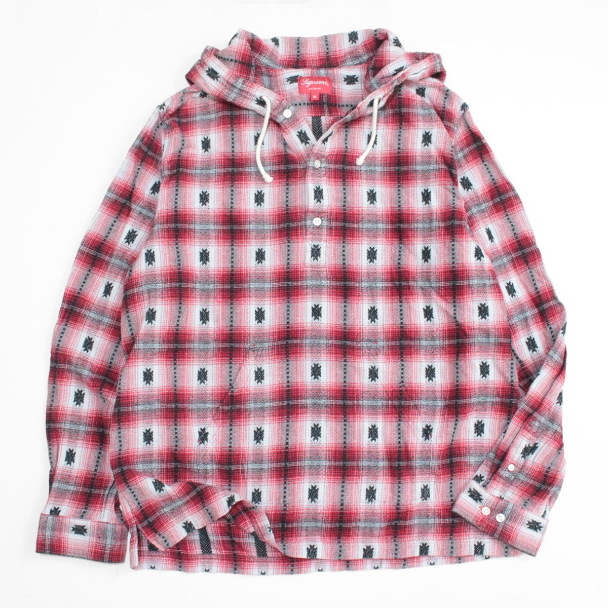 買付期間 - 新品未使用正規品supreme フード付きシャツシュプリーム