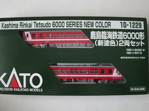 KATO 鹿島臨海鉄道6000形(新塗装)2両セット・動力車入り(10-1229) 新古品