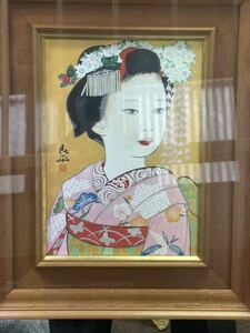 Art hand Auction Ryohei Miwa Shinsaku Peinture de beauté Peinture Peinture japonaise Nous acceptons les négociations de prix. N'hésitez pas à nous le faire savoir., peinture, Ukiyo-e, imprimer, Peinture de belle femme