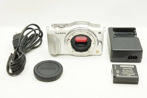 【アルプスカメラ】Panasonic パナソニック LUMIX DMC-GF5 ボディ ミラーレス一眼カメラ ホワイト 230612l