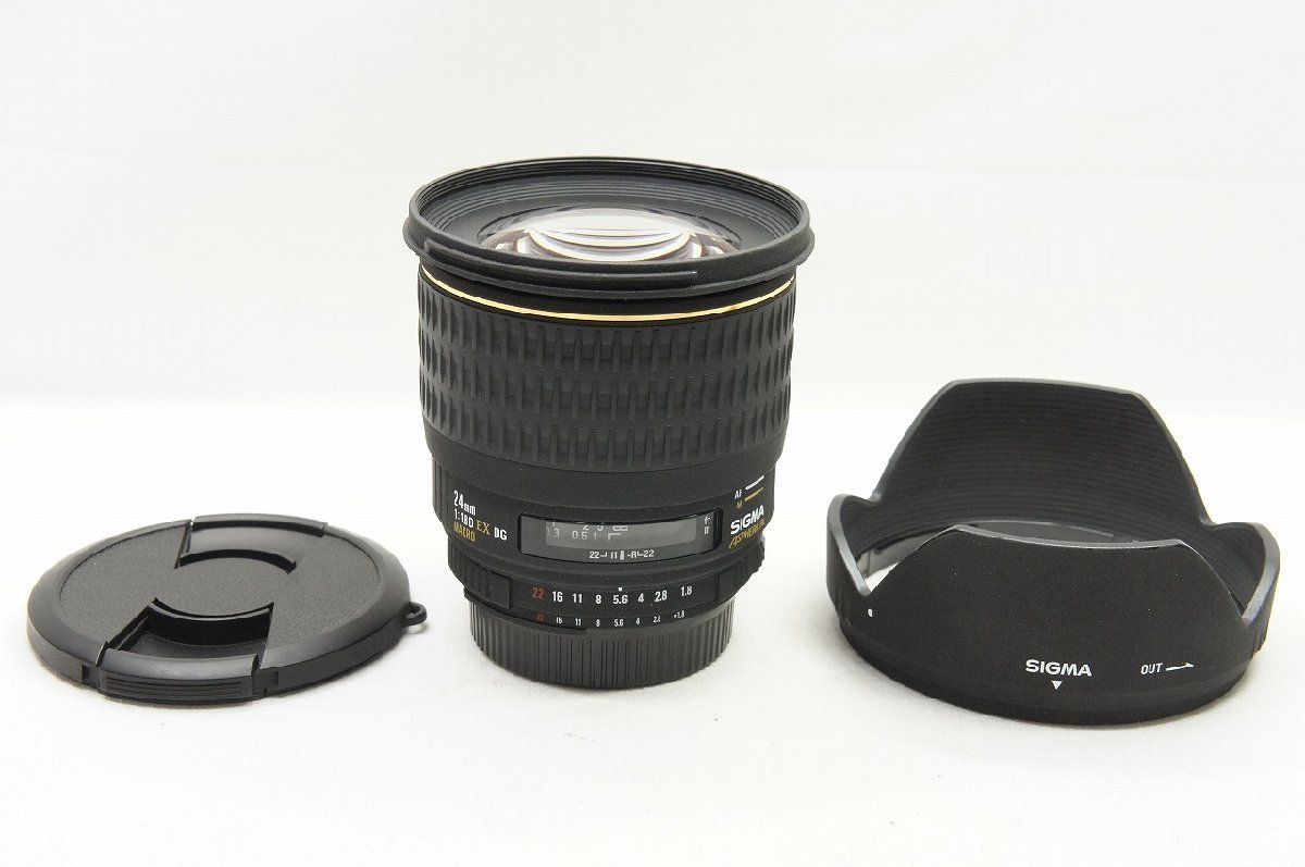 ☆良品☆シグマ SIGMA 24mm F1.8 D EX DG Nikon ニコン用☆ 990#1092-