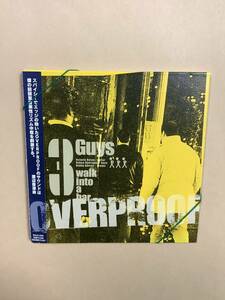 送料無料 OVERPROOF「3 GUYS WALK INTO A BAR」国内盤 紙ジャケット仕様