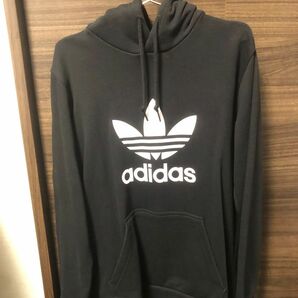 adidas パーカー ブラック 黒 アディダス adidas