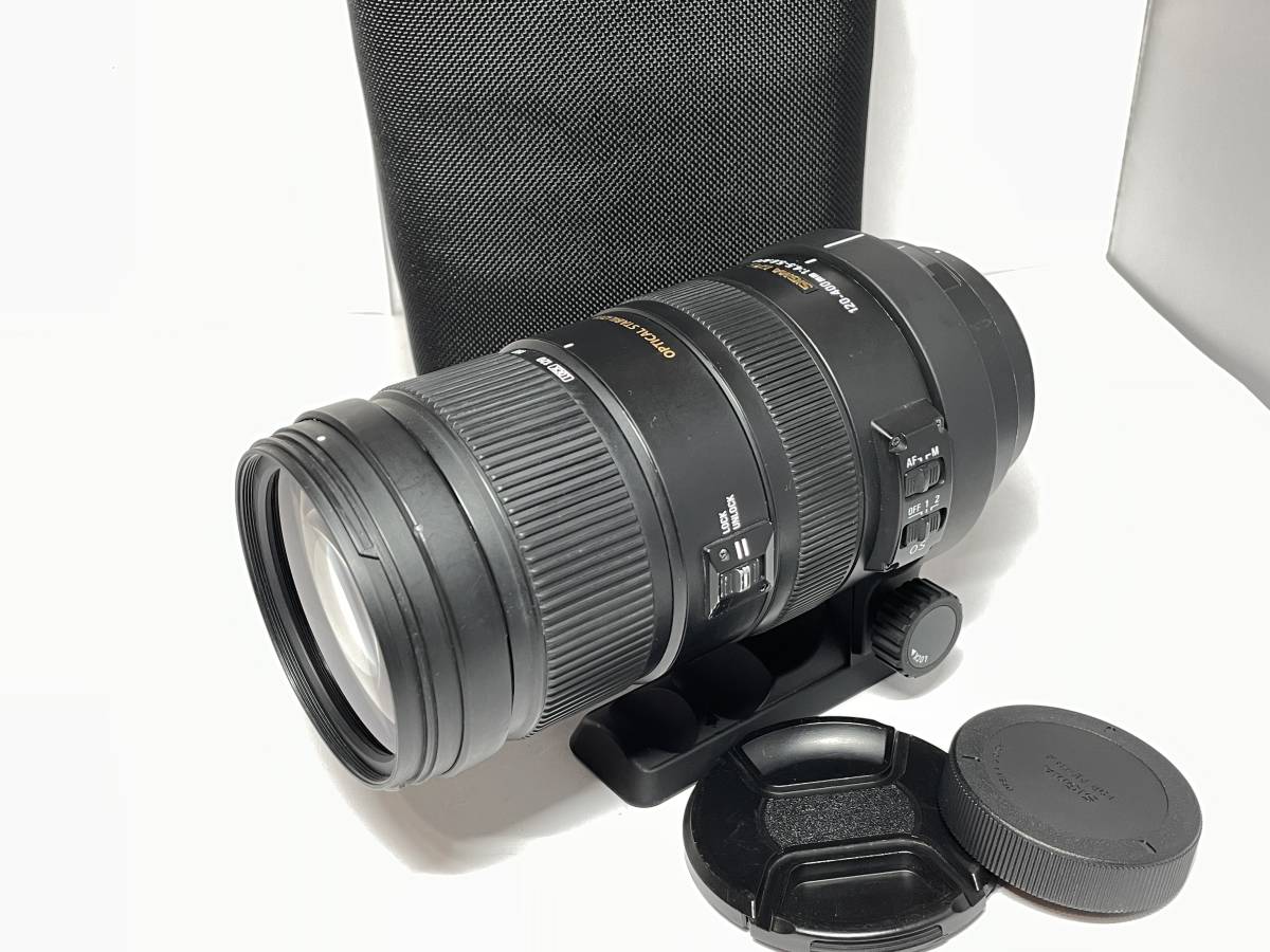 シグマ APO 120-400mm F4.5-5.6 DG OS HSM (ﾆｺﾝ用) オークション比較