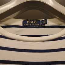 送料無料　美品　polo by Ralph Lauren 　定価15000円程　ラルフローレン　ロンＴ　ボーダー　長袖インナー_画像2