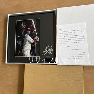  rare rare Hiroshima carp 31 number slope ... with autograph ..gse. art photo 2021 limited amount complete sale goods [51 piece limitation ] art photo autograph autograph 