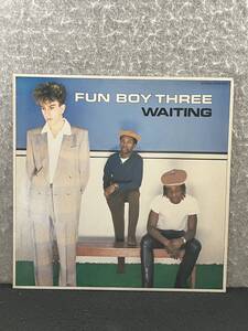 ★日本盤/LP★ファン・ボーイ・スリー THE FUN BOY THREE 『 ウェイティング 』★David Byrne★1983年★WWS-81571/東芝EMI★レ-152★