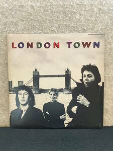 ★国内盤/LP★ポール・マッカートニー & ウイングス PAUL McCARTNEY & WINGS『 ロンドン・タウン 』★1978年★東芝EMI EPS-81000★レ-180★