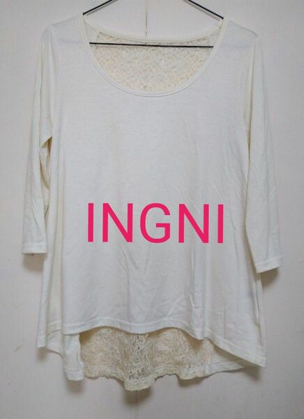 SALE◆INGNI トップス レース チュニック Mサイズ