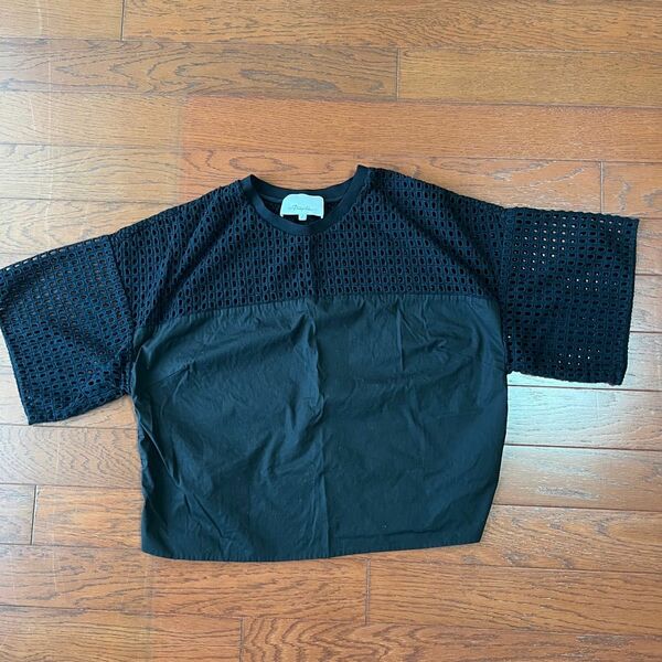 3.1 phillip lim top/半袖シースルートップス